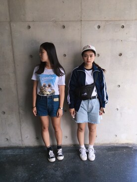 「Provocateur /// 煽動者（プログォケイター）のアイテム」を使った、リリーさん（レディース・153cm）の秋コーディネート