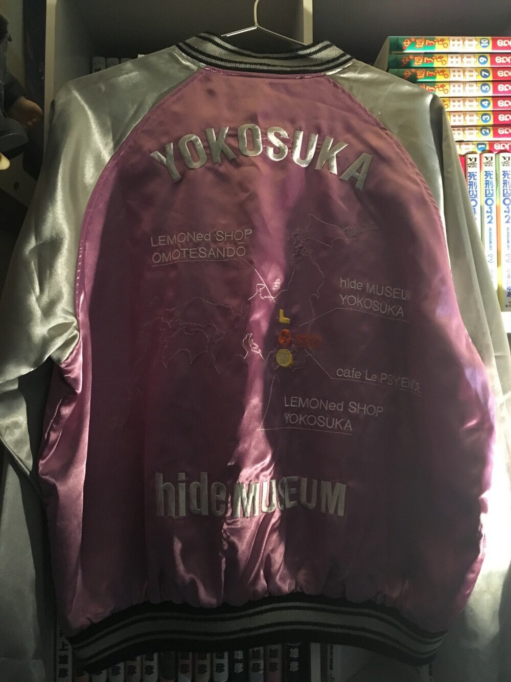 hide museum横須賀ナイロンジャケット hide museum横須賀ナイロンジャケット メンズ