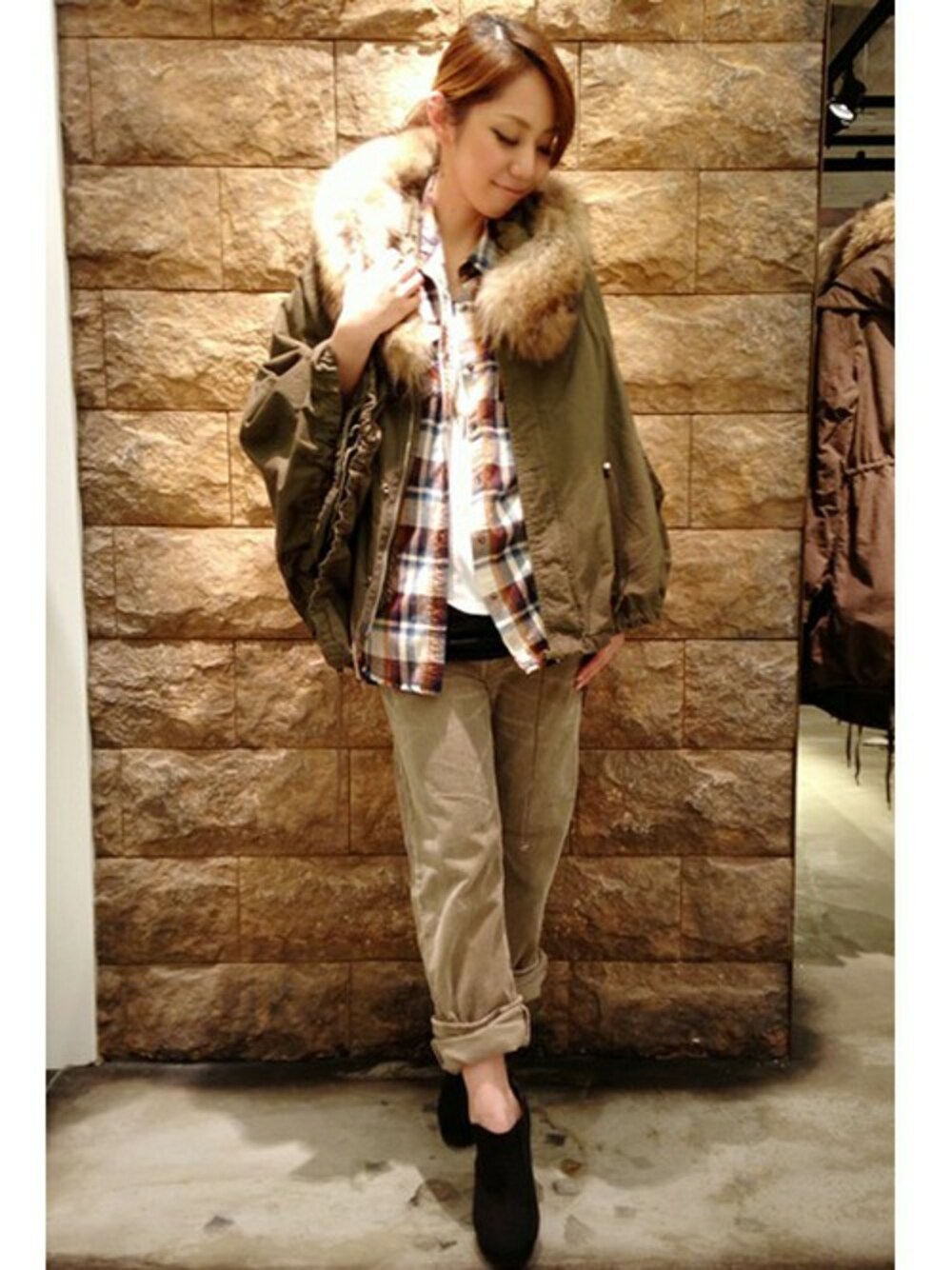goa京都店STAFF(goa)｜goaのポンチョを使ったコーディネート - WEAR
