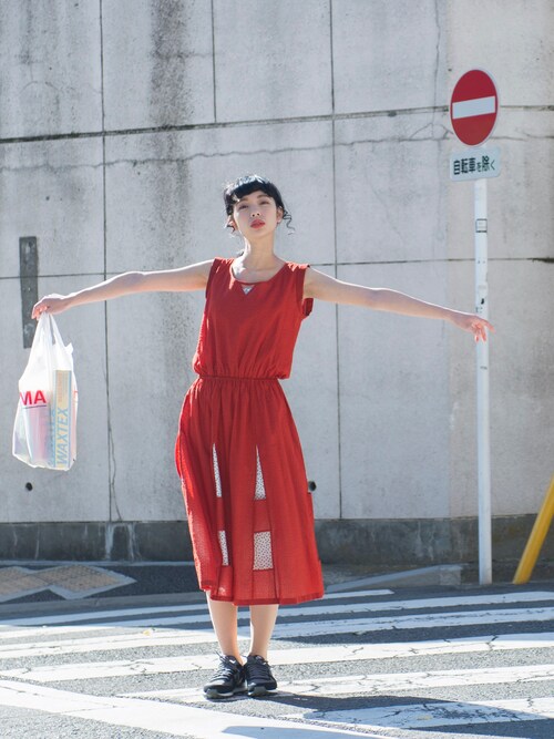 きなり ワンピースを使ったコーディネート Wear