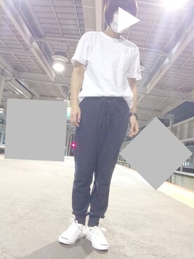 「CONVERSE（コンバース）のCONVERSE コンバース ジャック パーセル / JACK PURCEL（スニーカー）」を使った、かこさん（レディース・157cm）の秋コーディネート