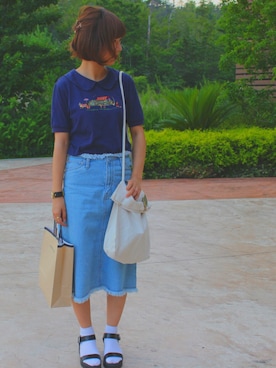 ◎さん（レディース・160cm）の夏コーディネート