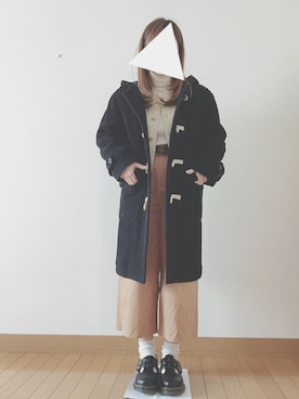 「KEITH（キース）のアイテム」を使った、ckh.さん（レディース・154cm）の冬コーディネート
