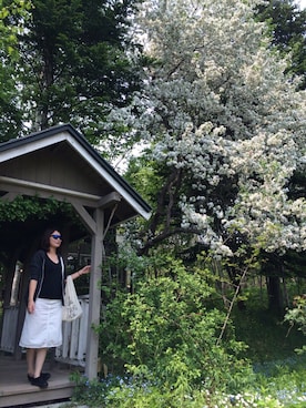 「alternative（オルタナティブ）のアイテム」を使った、saekoさん（レディース・162cm）の秋コーディネート