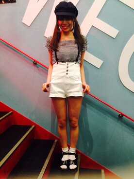 ニシムラナナミさん（レディース・156cm）の夏コーディネート