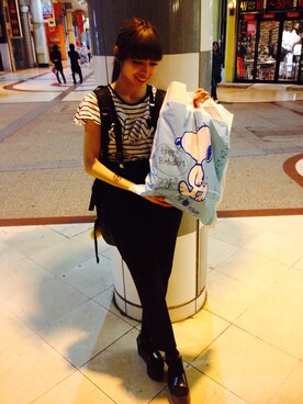 ニシムラナナミさん（レディース・156cm）の夏コーディネート