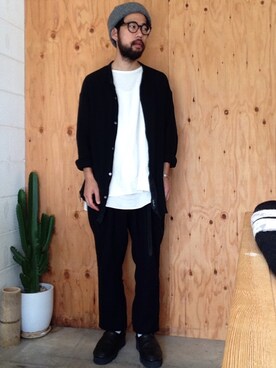 「theSakaki」｜佐藤  直樹さん（メンズ・172cm）の秋コーディネート