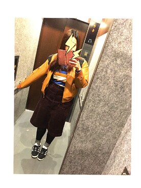 「寒かった」｜「アイテム（ジャケット/アウター）」を使った、まつさん（レディース・167cm）の冬コーディネート