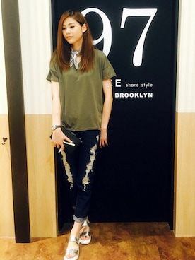 yukiさん（レディース・175cm）の夏コーディネート