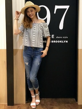 yukiさん(レディース・175cm)の夏コーディネート