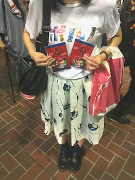 「横浜スタジアム」｜1234さん（レディース・162cm）の秋コーディネート