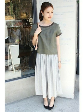 Sallyさん（レディース・162cm）の春コーディネート