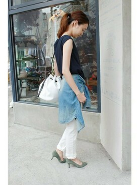 Sallyさん（レディース・162cm）の夏コーディネート