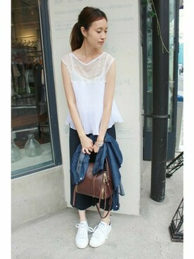 Sallyさん（レディース・162cm）の夏コーディネート