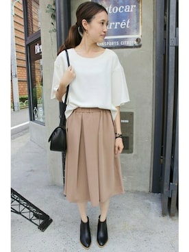 Sallyさん（レディース・162cm）の秋コーディネート