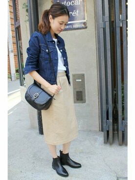 Sallyさん（レディース・162cm）の秋コーディネート