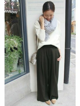 Sallyさん（レディース・162cm）の秋コーディネート