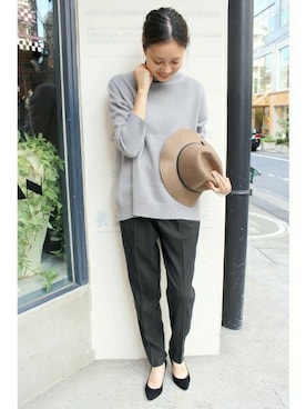 Sallyさん（レディース・162cm）の秋コーディネート