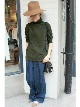 Sallyさん（レディース・162cm）の秋コーディネート