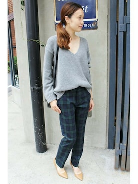 Sallyさん（レディース・162cm）の秋コーディネート