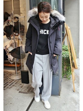 Sallyさん（レディース・162cm）の冬コーディネート