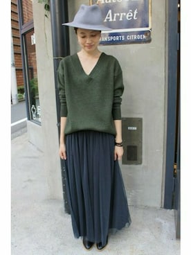 Sallyさん（レディース・162cm）の冬コーディネート