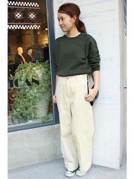 Sallyさん（レディース・162cm）の冬コーディネート