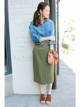 Sallyさん（レディース・162cm）の冬コーディネート