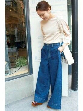 Sallyさん（レディース・162cm）の冬コーディネート