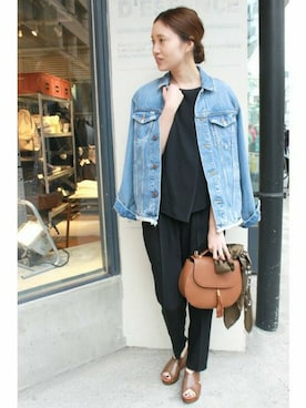 Sallyさん（レディース・162cm）の春コーディネート