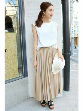 Sallyさん（レディース・162cm）の春コーディネート