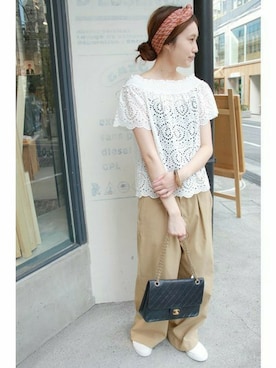 Sallyさん（レディース・162cm）の春コーディネート