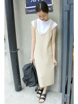 Sallyさん（レディース・162cm）の春コーディネート