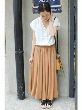 Sallyさん（レディース・162cm）の春コーディネート