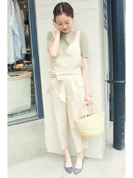 Sallyさん（レディース・162cm）の春コーディネート