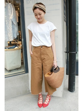 Sallyさん（レディース・162cm）の春コーディネート