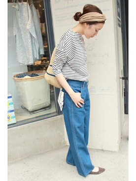 「SLOBE IENA」｜Sallyさん（レディース・162cm）の春コーディネート