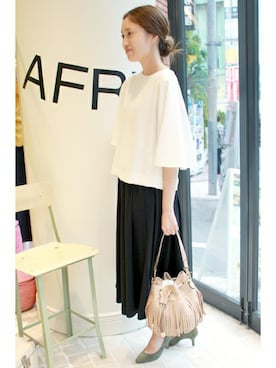 「SLOBE IENA」｜Sallyさん（レディース・162cm）の春コーディネート