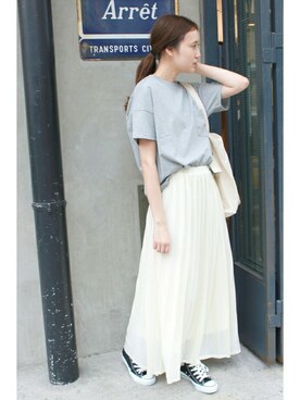 「SLOBE IENA」｜Sallyさん（レディース・162cm）の春コーディネート