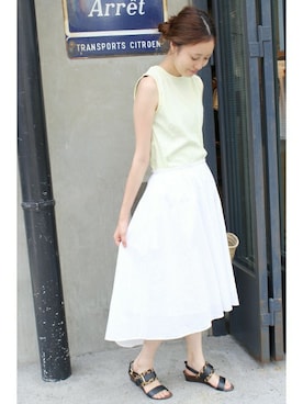 Sallyさん（レディース・162cm）の夏コーディネート