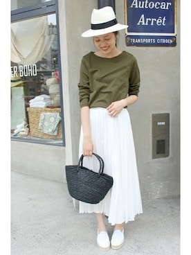 Sallyさん（レディース・162cm）の夏コーディネート