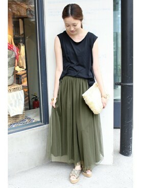 Sallyさん(レディース・162cm)の夏コーディネート