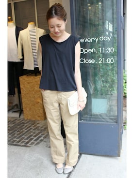 Sallyさん（レディース・162cm）の夏コーディネート