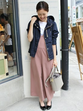 「SLOBE IENA」｜Sallyさん（レディース・162cm）の夏コーディネート