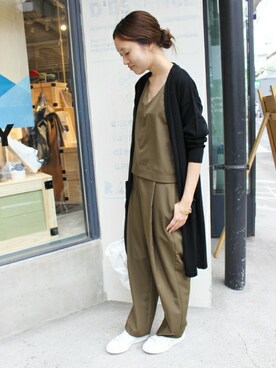 「SLOBE IENA」｜Sallyさん（レディース・162cm）の秋コーディネート