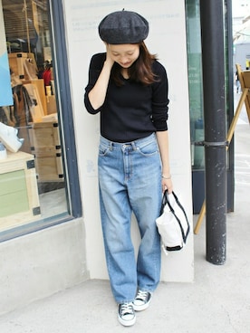 「SLOBE IENA」｜Sallyさん（レディース・162cm）の秋コーディネート