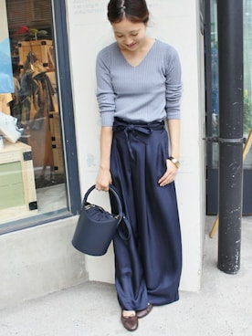 Sallyさん（レディース・162cm）の秋コーディネート