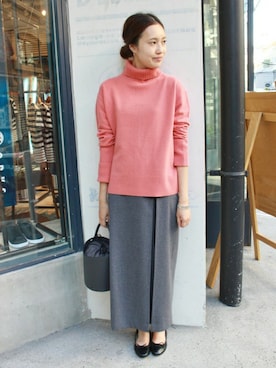 「SLOBE IENA」｜Sallyさん（レディース・162cm）の秋コーディネート