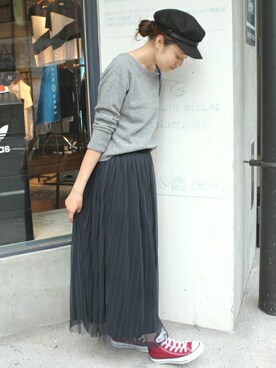 「SLOBE IENA」｜Sallyさん（レディース・162cm）の秋コーディネート