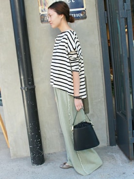 「SLOBE IENA」｜Sallyさん（レディース・162cm）の秋コーディネート